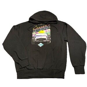 Chemistry Poetry In Motion Men’s Med 1960’s Corvette Hoodie Sweatshirt Vintage